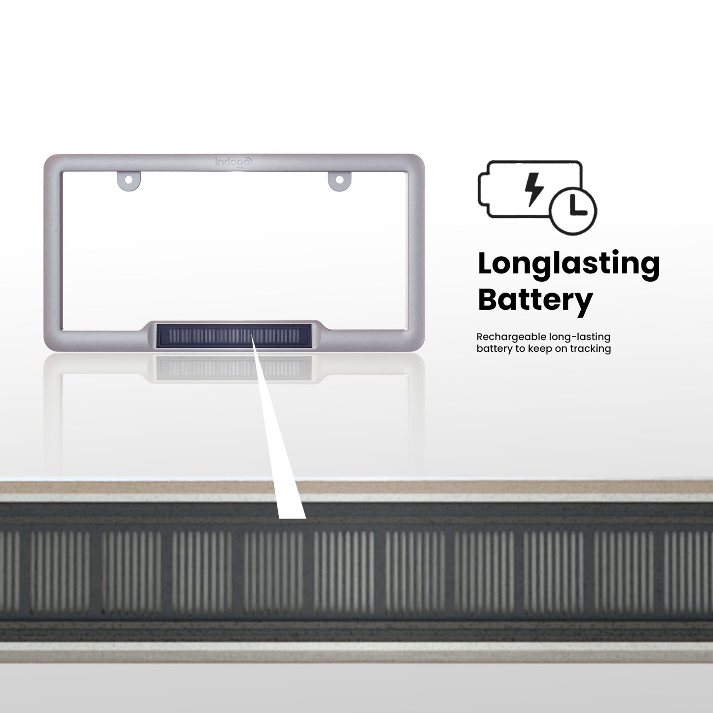 Indago MK1 Finder license Plate Frame